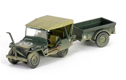 US 1/4-Ton Jeep with Bantam T3 Trailer - Top Up