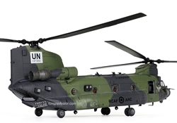 RCAF Boeing-Vertol CH-147 Chinook Heavy Lift Helicopter - UN Markings, Operation Presence, Camp Castor, Mali, Africa, 2018-2019