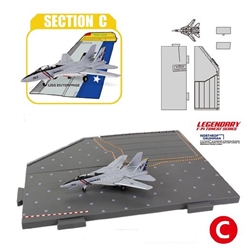 USN Grumman F-14A Tomcat Fleet Defense Fighter with Deck (Section C) - VF-2 "Bounty Hunter", USS Enterprise (CVN-65), Operation Enduring Freedom, 2001