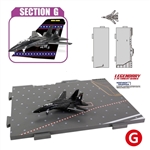 US Navy Grumman F-14A Tomcat Fleet Defense Fighter with Deck (Section G) - VX-4 "Playboys", USS Enterprise (CVN-65)