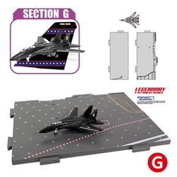 USN Grumman F-14A Tomcat Fleet Defense Fighter with Deck (Section G) - VX-4 "Playboys", USS Enterprise (CVN-65)