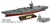 US Navy Enterprise Class Nuclear-Powered Aircraft Carrier - USS Enterprise (CVN-65), Mediterranean Sea, 2001 [Full Hull Version]