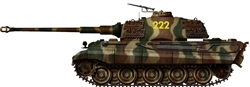 German Sd. Kfz. 182 PzKpfw VI King Tiger Ausf. B Heavy Tank - "222", SS-Oberscharfuhrer Kurt Sowa, 2.Kompanie, schwere SS Panzerabteilung 501, "Kampfgruppe Peiper", December 1944