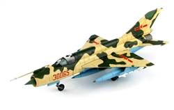 Chinese Peoples Liberation Army Air Force Chengdu J-7III Fighter - "Red 30065", 29th Air Division, Quzhou AB, 1998