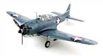 USN Douglas SBD-2 Dauntless Dive-Bomber - Richard Fleming and Eugene Card, VMSB-241 "Sons of Satan", Midway, June 4th, 1942 (1:32 Scale)