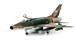 USAF North American F-100D Super Sabre Fighter - Thors Hammer, 31st Tactical Fighter Wing, Tuy Hoa AB, Vietnam, 1970