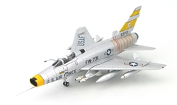 USAF North American F-100D Super Sabre Fighter - 1st Lt. Joe H. Engle, 474th Day Fighter Squadron, 31st Tactical Fighter Wing, George AFB, August 1958 [Signature Edition]