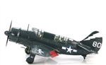 USN Curtiss SB2C-4 Helldiver ASW Aircraft - "White 80", VB-85, USS Shangri-La (CV-38), 1945