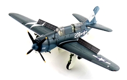 US Navy Curtiss SB2C Helldiver ASW Aircraft - "White 208", VB-83, USS Essex (CV-9), April 1945