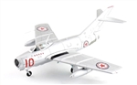 Chinese Peoples Liberation Air Force Mikoyan Gurevich MiG-15bis "Fagot" Fighter - "Red 10", North Korea, 1950s (1:72 Scale)