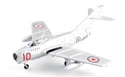 Chinese Peoples Liberation Air Force Mikoyan Gurevich MiG-15bis "Fagot" Fighter - "Red 10", North Korea, 1950s