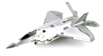 USAF Lockheed-Martin F-22A Raptor Air Dominance Fighter - 04-4065, 422nd Test and Evaluation Squadron, 53d Test and Evaluation Group, Nellis Air Force Base, Nevada, November 2021 [Chrome Reflective Coating] (1:72 Scale)