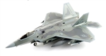 USAF Lockheed-Martin F-22 Raptor Air Dominance Fighter 91-4007 412th Test Wing Edwards AFB California [Low-Vis Scheme]