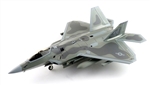 USAF Lockheed-Martin F-22 Raptor Air Dominance Fighter with Low Drag Tank and Pylon (LDTP) Pods - 06-132, 411th Flight Test Squadron "Assessing the Future", 412th Test Wing, Edwards AFB, California, 2022 [Low-Vis Scheme]