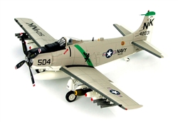 USN Douglas A-1J Skyraider Attack Aircraft - Lt. Dieter Dengler, VA-145 "Swordsmen," USS Ranger (CV-61), 1966