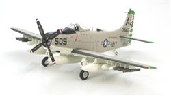 US Navy Douglas AD-6 Skyraider Attack Aircraft - VA-85 "Black Falcons", USS Forrestal (CV-59), 1959