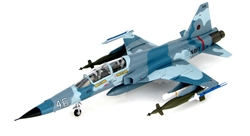 US Navy Northrop F-5F Tiger II Fighter - "White 46", 1977 [Aggressor Scheme]