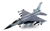 USAF General Dynamics F-16C Block 30 Viper Fighter - 87-0257, 514th Tactical Fighter Squadron, Doha AB, Qatar, 1991 [Low-Vis Scheme]