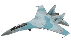 Russian Sukhoi Su-35S "Flanker-E" Multirole Fighter - "Blue 01", 116th Combat Application Training Center of Fighter Aviation, VKS, September 2022