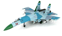 Soviet Sukhoi Su-27 "Flanker-B" Multirole Fighter - "Red 36", 941st IAP, Barents Sea, 1987