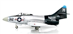 US Navy Grumman F9F-5 Panther Fighter - "The Blue Tail Fly", VF-153 "Blue Tail Flies", USS Princeton (CVL-23), 1953