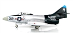 US Navy Grumman F9F-5 Panther Fighter - "The Blue Tail Fly", VF-153 "Blue Tail Flies", USS Princeton (CVL-23), 1953 (1:48 Scale)