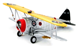 US Navy Grumman F3F-1 Flying Barrel Biplane Fighter - VF-7, USS Wasp (CV-7), Neutrality Patrol, 1940