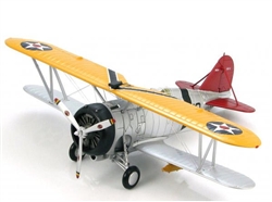 US Navy Grumman F3F-3 "Flying Barrel" Biplane Fighter - 5-F-10, VF-5, USS Yorktown (CV-5), 1930s