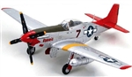 USAAF North American P-51D Mustang Fighter - Capt. Roscoe C. Brown, Jr., 100th Fighter Squadron, 332nd Fighter Group "Tuskegee Airmen", Ramitelli, Italy, March 1945 (1:48 Scale)