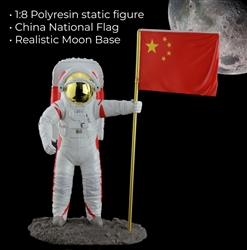 Chinese Astronauts' High-Tech Spacesuit for 2030 Moon Landing