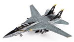 US Navy Grumman F-14B Tomcat Fleet Defense Fighter - AA103, VF-103 "Jolly Rogers", USS John F. Kennedy (CVN-67), 2003 [Anniversary Scheme] (1:72 Scale)