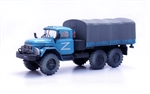 Russian Militia Zil 131 Cargo Truck
