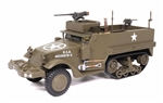 US M3 Half-Track with M2HB Machine Gun and Browning M2 .50 caliber Heavy Machine Gun (1:43 Scale)