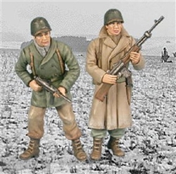 US Soldiers - 101st Airborne, Bastogne, December 1944