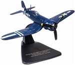 USMC Chance-Vought F4U-1D Corsair Fighter - VMF-512, USS Gilbert Islands (CVE-107), 1945