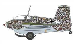 German Messerschmitt Me 163 1E Komet Rocket Fighter - "White 14", Jagdgeschwader 400, Brandis, Germany, 1945