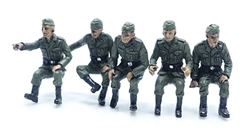 German World War II Riders Set B - Five Figures