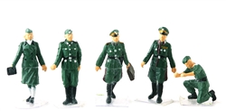 German Officers - Five Figures