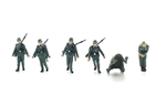German Wounded Soldiers - Six Figures