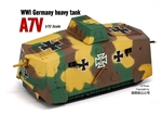 German Sturmpanzerwagen A7V Infantry Support Tank - "Schauk", Camouflage