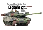 German Kampfpanzer Leopard 2A6 Main Battle Tank - Woodland Camouflage