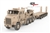 US Oshkosh Defense M1070 Heavy Equipment Transporter with M1000 Semi-Trailer [Desert Scheme]