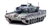 Ukrainian Kampfpanzer Leopard 2A4 Main Battle Tank with Detachable Snorkel - Tri-Color Camouflage