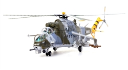 Czech Air Force Mil Mi-24V Hind Attack Helicopter - "White 0815", 221st Helicopter Squadron, 22nd Wing, Namest, Czech Republic [Tiger Meet Scheme]