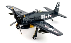 SkyMax Models US Navy Grumman F8F-2 Bearcat Fighter - 121717, VF-61 "Jolly Rogers", USS Franklin D. Roosevelt (CVB 42), 1949