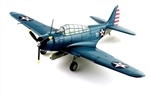 USN Douglas TBD-1 Devastator Torpedo Plane - "White T-1", Lt. Cdr. James Brett, VT-2, USS Lexington (CV-2), May 1942 (1:72 Scale)