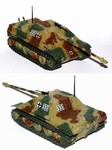 German Sd. Kfz. 173 Jagdpanther Heavy Tank Destroyer in Ambush Pattern (1:50 Scale)
