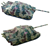 German Late Version Sd. Kfz. 173 Jagdpanther Heavy Tank Destroyer in Autumn Ambush Camouflage