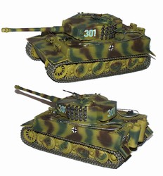 German Sd. Kfz. 181 PzKpfw VI Tiger I Ausf. E Heavy Tank in Norman Camouflage