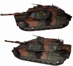 US M1A2 SEP Abrams Main Battle Tank - Tri-Color European Camouflage